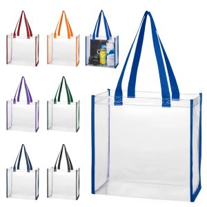Transparent Clear PVC Tote Bag