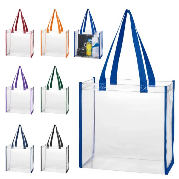 Transparent Clear PVC Tote Bag
