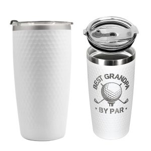20 Oz Golf Ball Insulated Tumbler