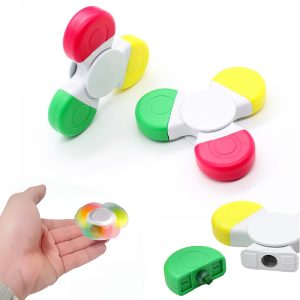 3-Color Rotatable Fidget Spinner Highlighter