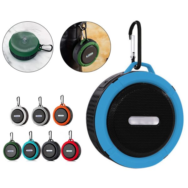 Waterproof Bluetooth Speaker With Suction Cup