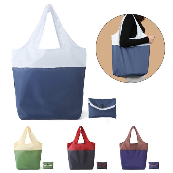 Compact Foldable Reusable Eco-Friendly Shopping Bag.