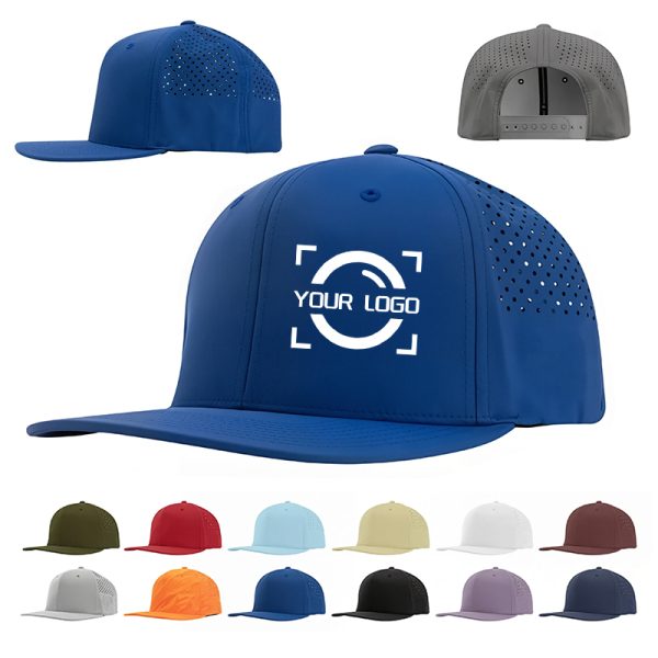 Breathable Flat Brim Sports Baseball Cap