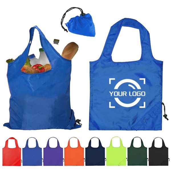 Folding Reusable Grocery Tote Bag