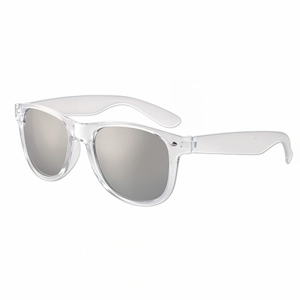 Mirrored Reflective Lens Sunglasses