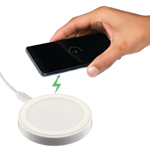 Slim Portable Customizable Wireless Phone Charging Pad
