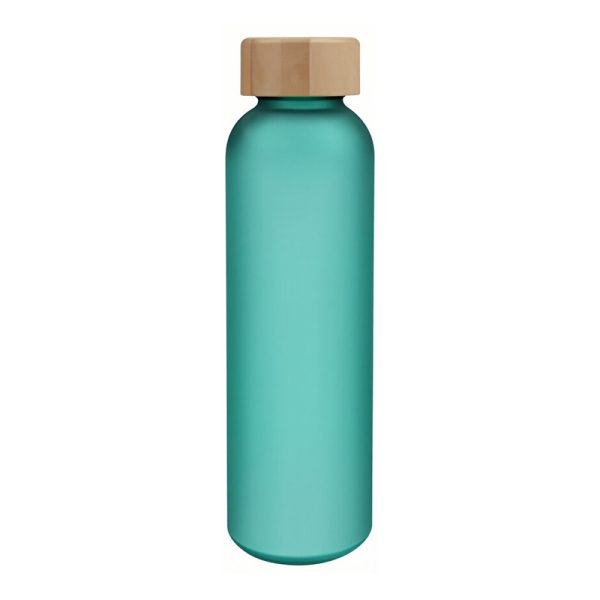 17oz Borosilicate Glass Water Bottle with Bamboo Lid