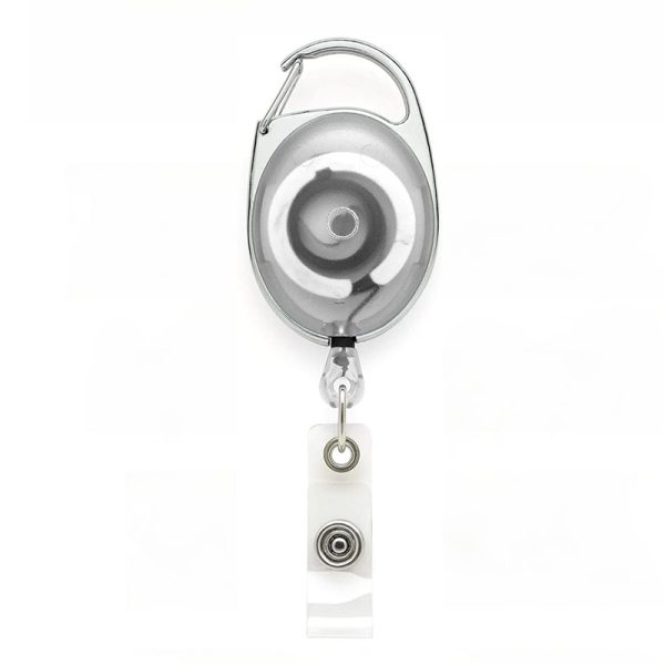 Clip-On Badge Reel Holder With Retractable Cord