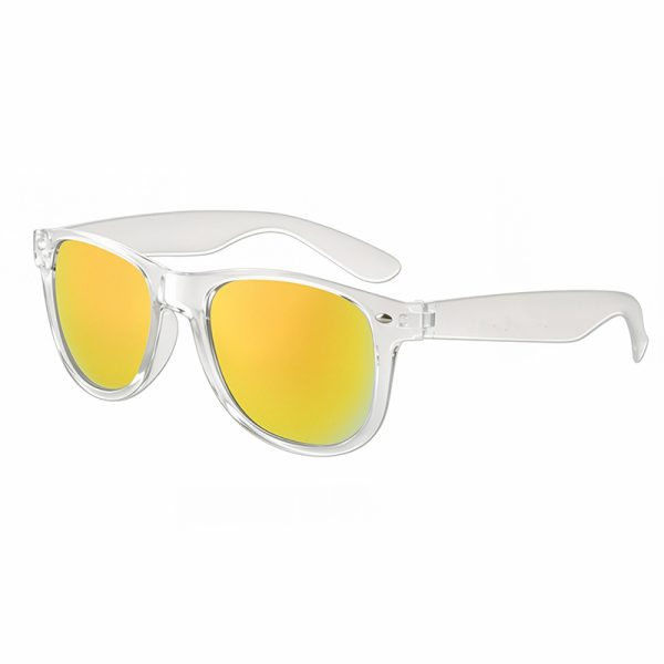 Mirrored Reflective Lens Sunglasses
