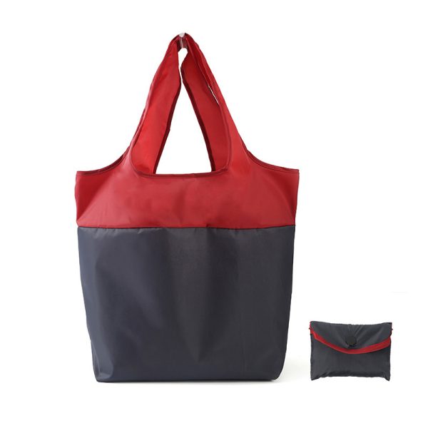 Compact Foldable Reusable Eco-Friendly Shopping Bag.