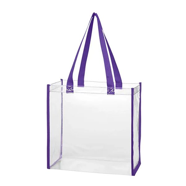 Transparent Clear PVC Tote Bag