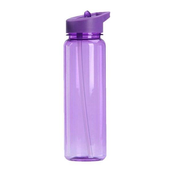 Portable Plastic Sports Water Bottle with Flip Lid