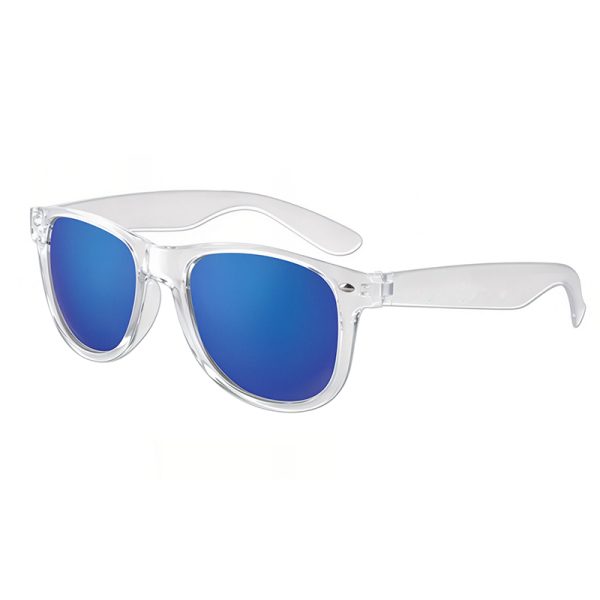 Mirrored Reflective Lens Sunglasses