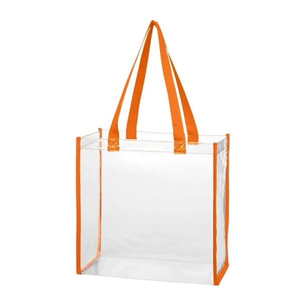 Transparent Clear PVC Tote Bag