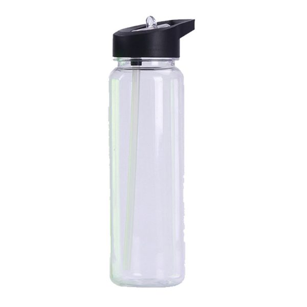 Portable Plastic Sports Water Bottle with Flip Lid