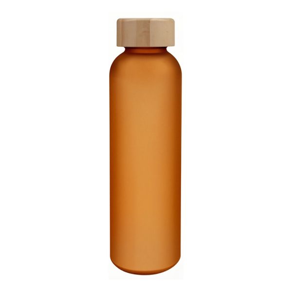 17oz Borosilicate Glass Water Bottle with Bamboo Lid