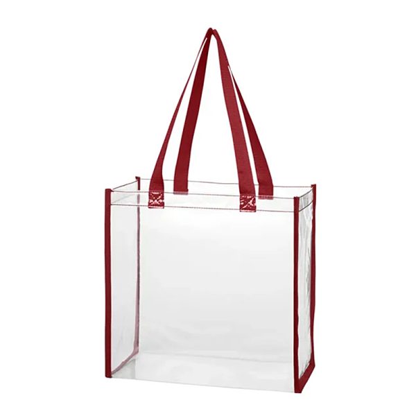 Transparent Clear PVC Tote Bag
