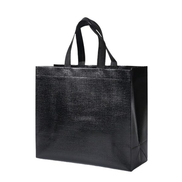 Glossy Embossed Laminated Metallic Shiny Grocery Bag