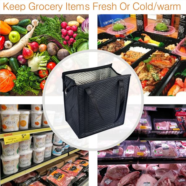 Large Reusable Insulated Grocery Bag