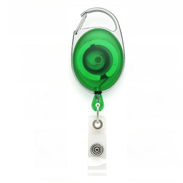 Clip-On Badge Reel Holder With Retractable Cord