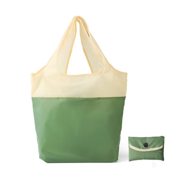 Compact Foldable Reusable Eco-Friendly Shopping Bag.