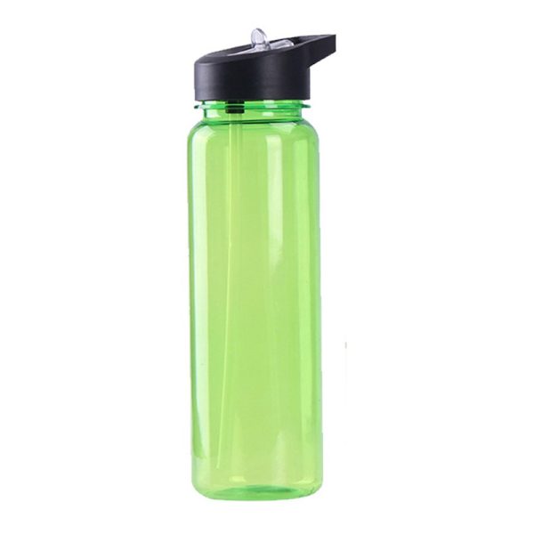 Portable Plastic Sports Water Bottle with Flip Lid
