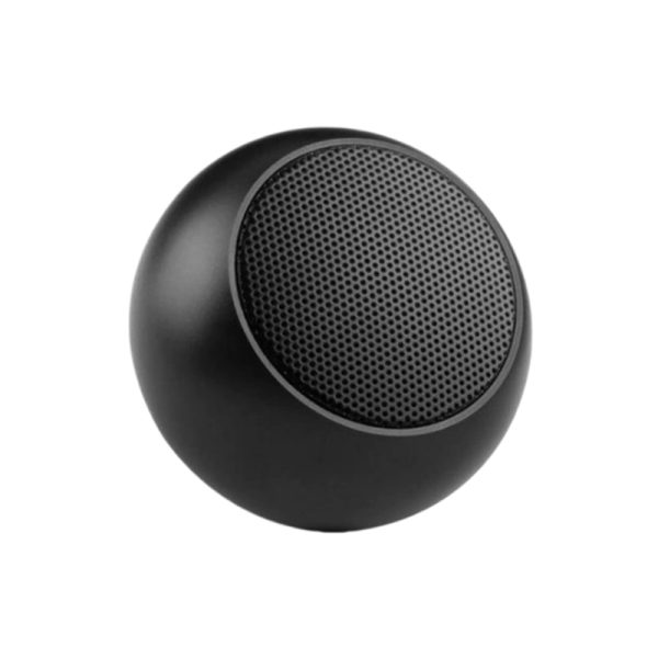 Mini Round Portable Bluetooth Speaker, Metal Shell Wireless Small Speaker