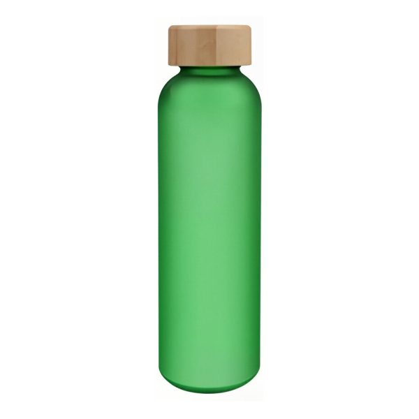 17oz Borosilicate Glass Water Bottle with Bamboo Lid