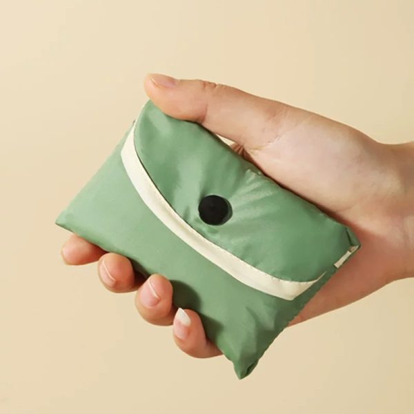 Compact Foldable Reusable Eco-Friendly Shopping Bag.