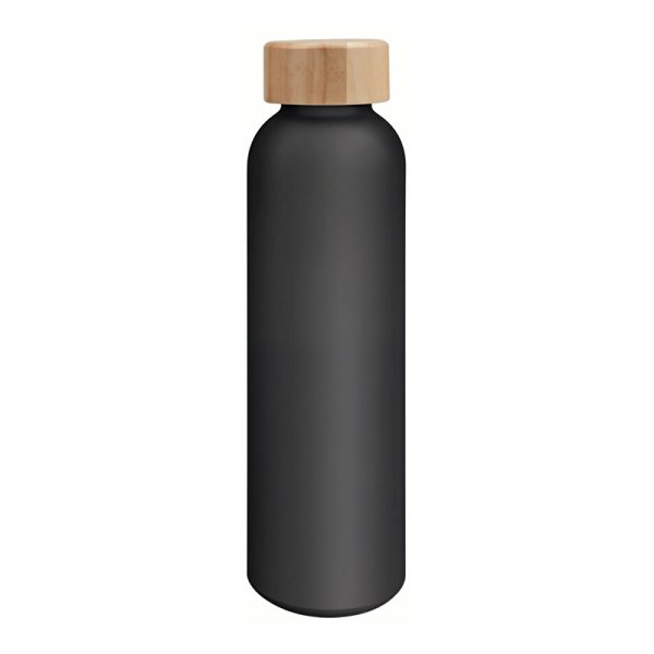 17oz Borosilicate Glass Water Bottle with Bamboo Lid