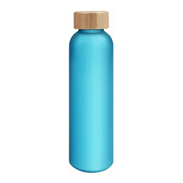 17oz Borosilicate Glass Water Bottle with Bamboo Lid