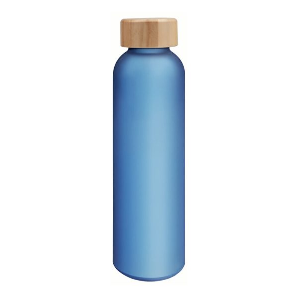 17oz Borosilicate Glass Water Bottle with Bamboo Lid