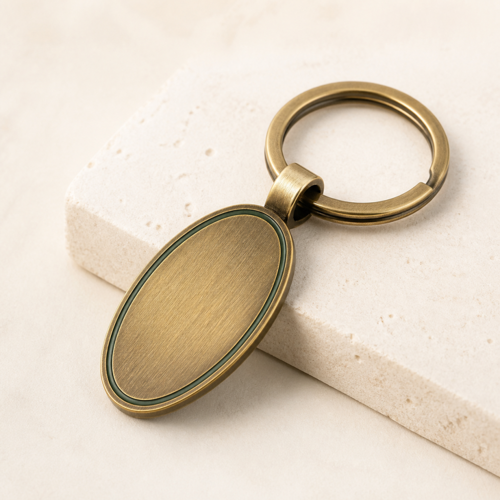 Engraved Metal Keyring by AURORA